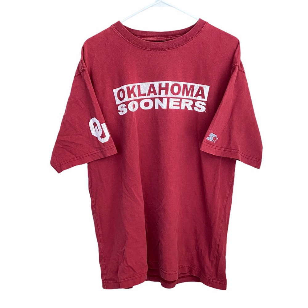 Vintage Y2k Oklahoma Sooners Starter T-shirt